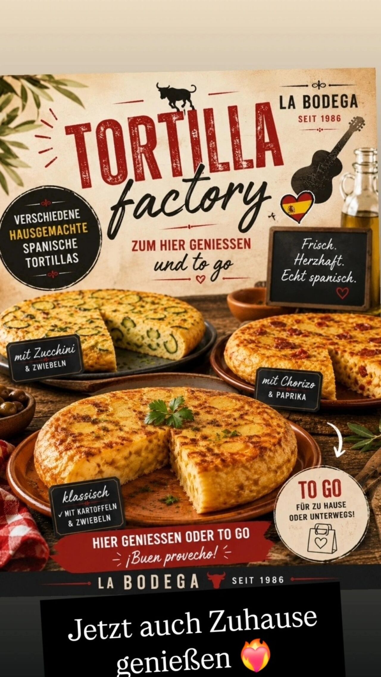 La Bodega´s factoria de Tortillas