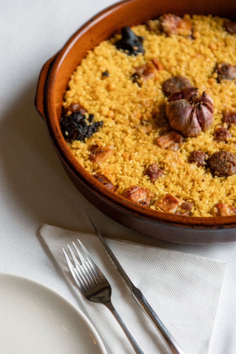 Arroz al horno