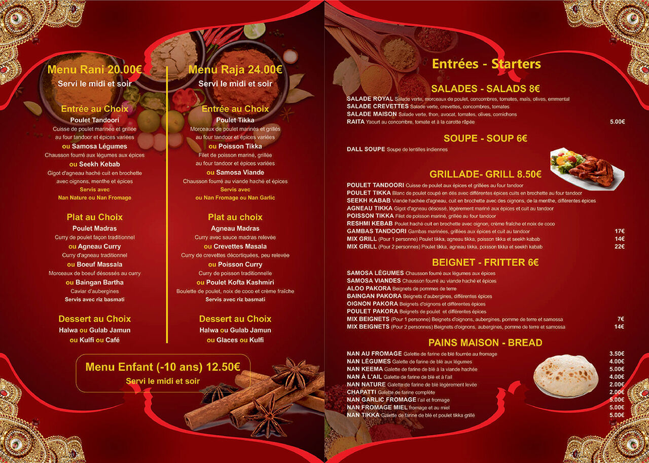 RESTAURANT MENU 4