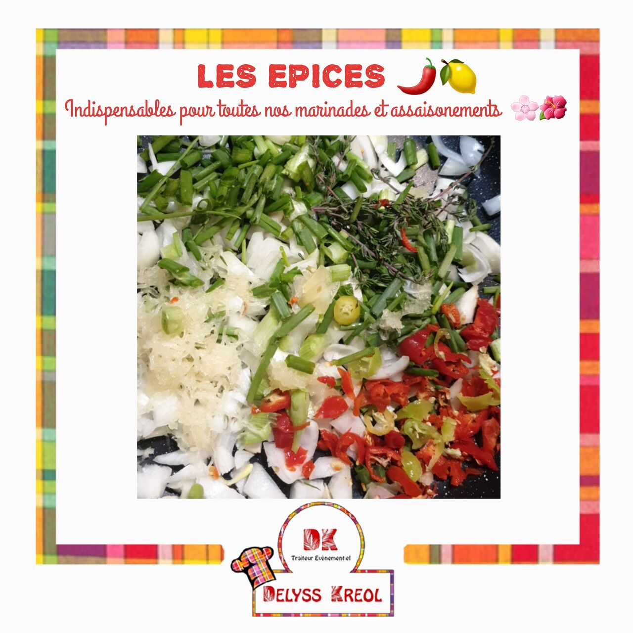 Les EPICES utilisées dans toutes nos préparations ??