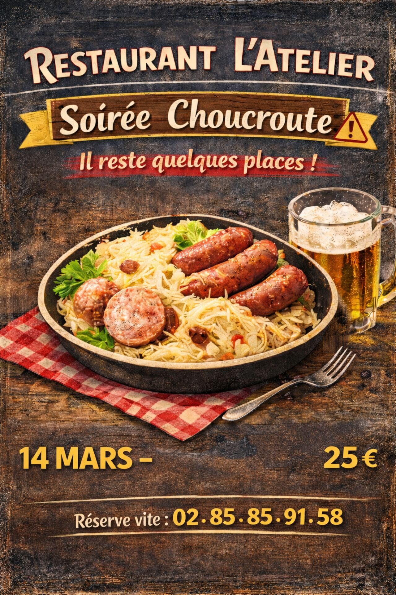Soirée Choucroute