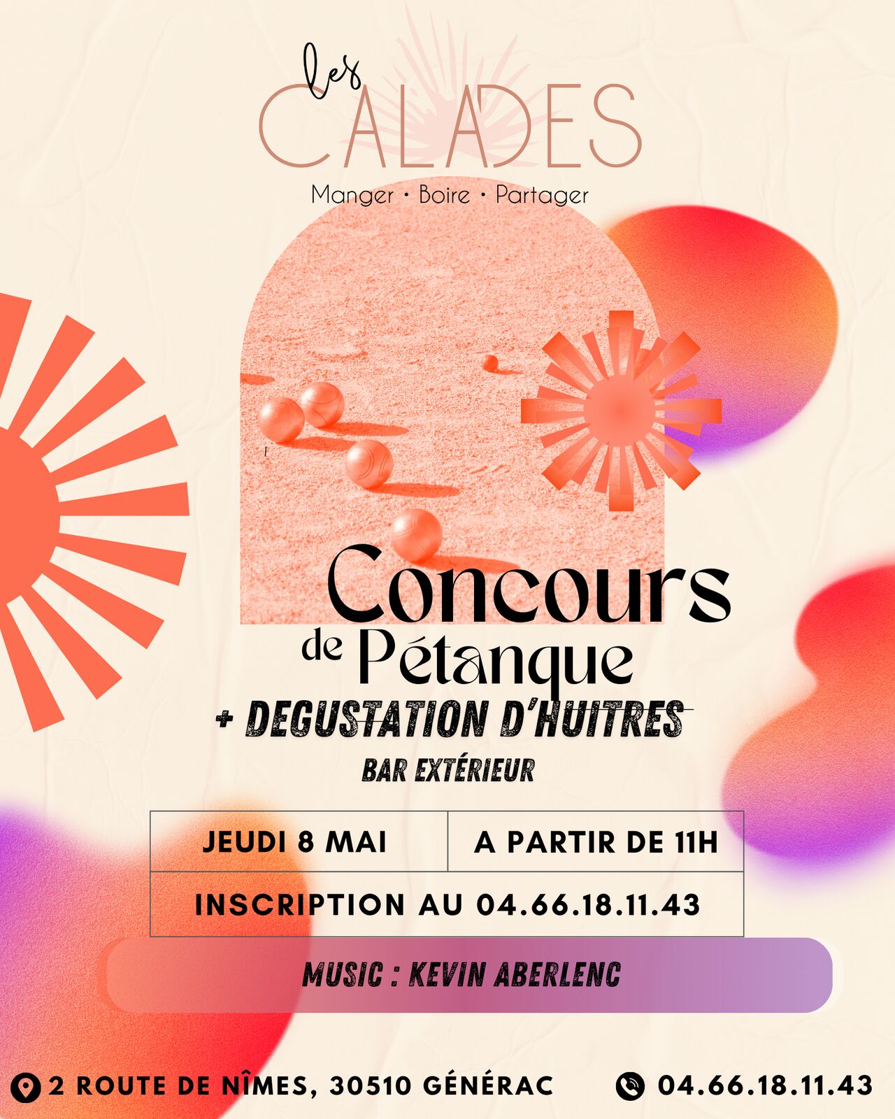 Journée festive pétanque