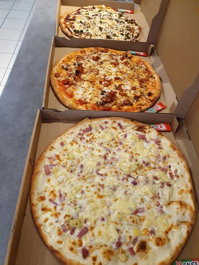 Des pizzas sur commande