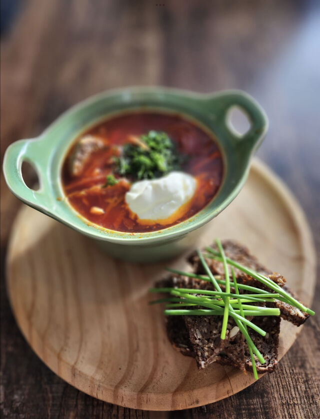 Borschtsch Suppe: 8,50€