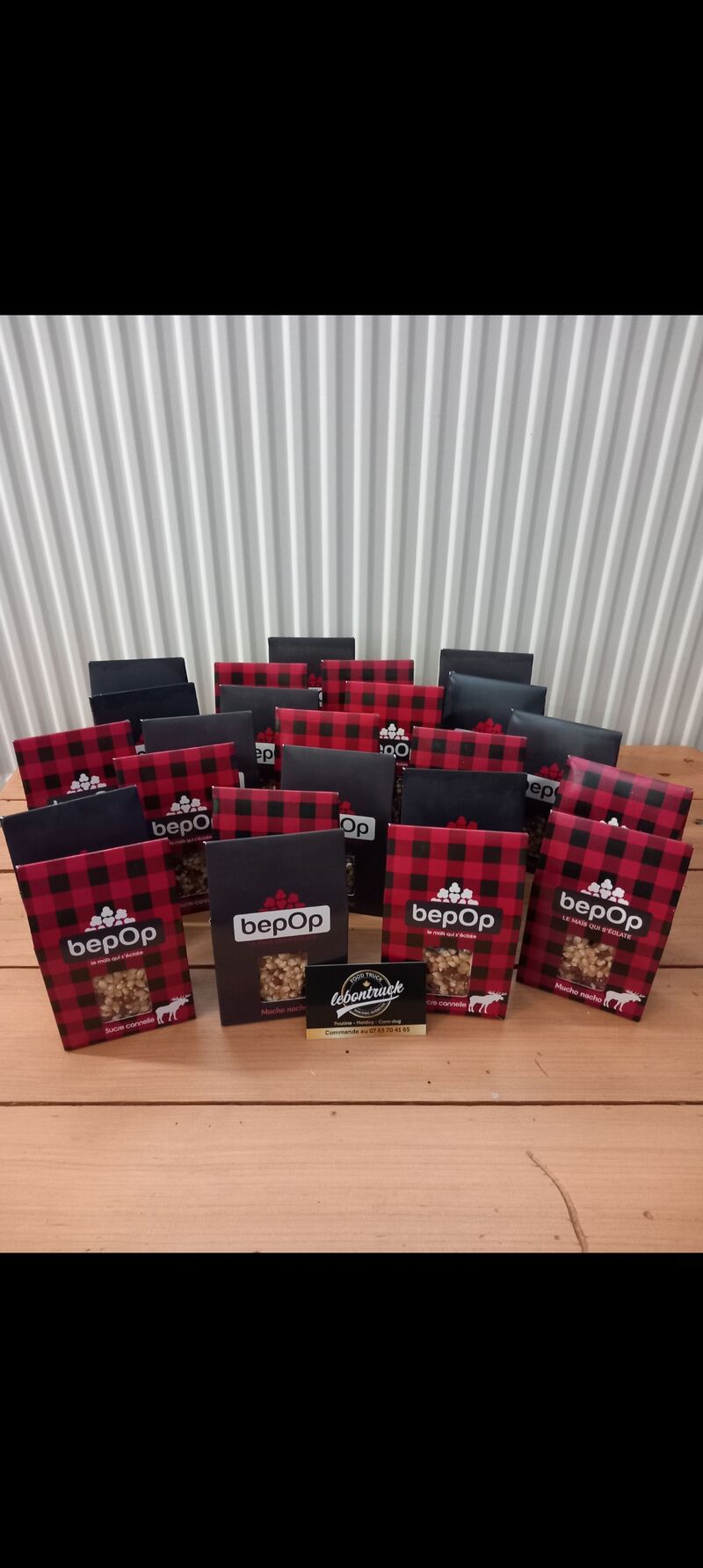 Pop-corn muco nacho,et sucre canelle