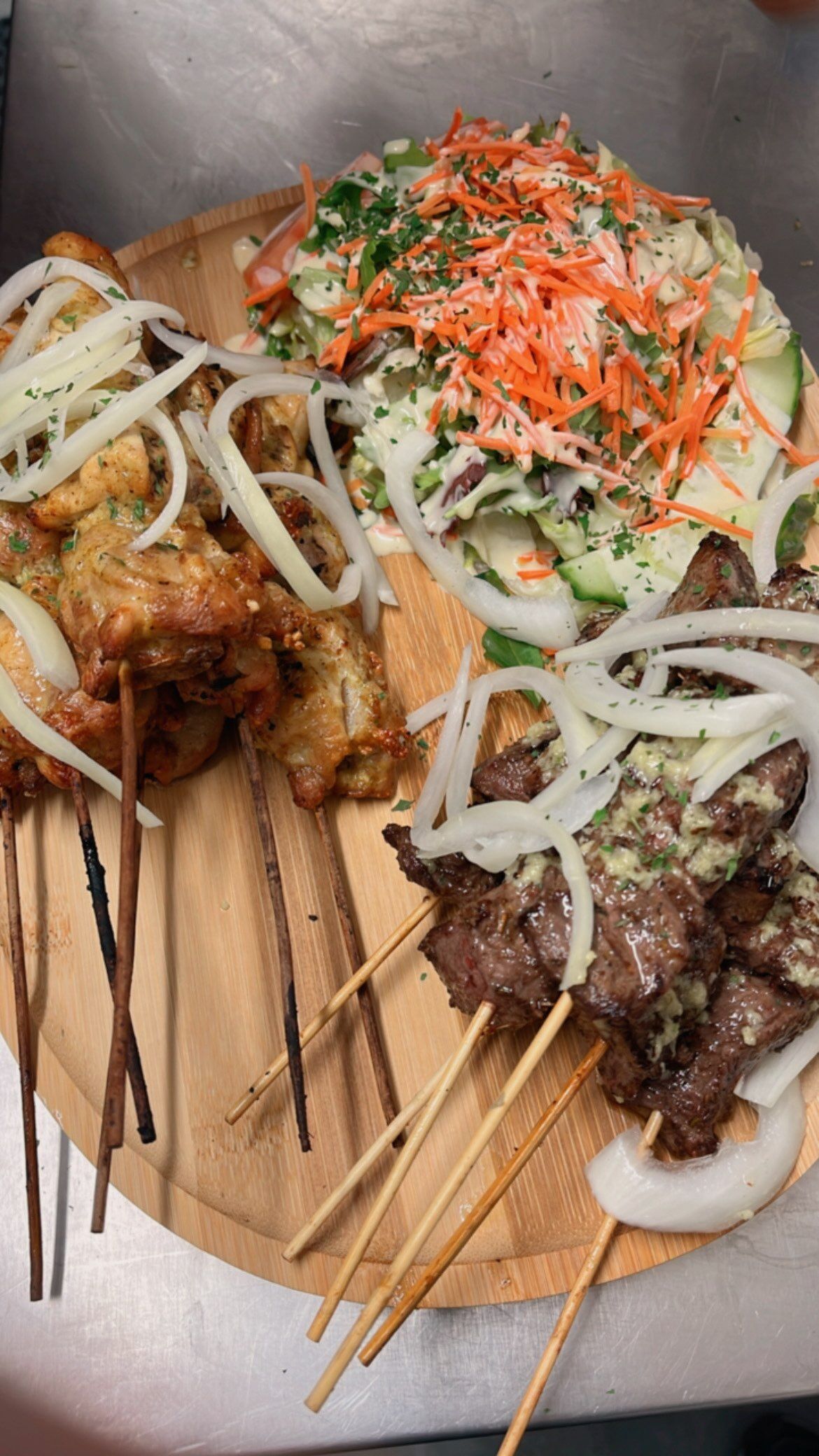 Plateau de brochettes 