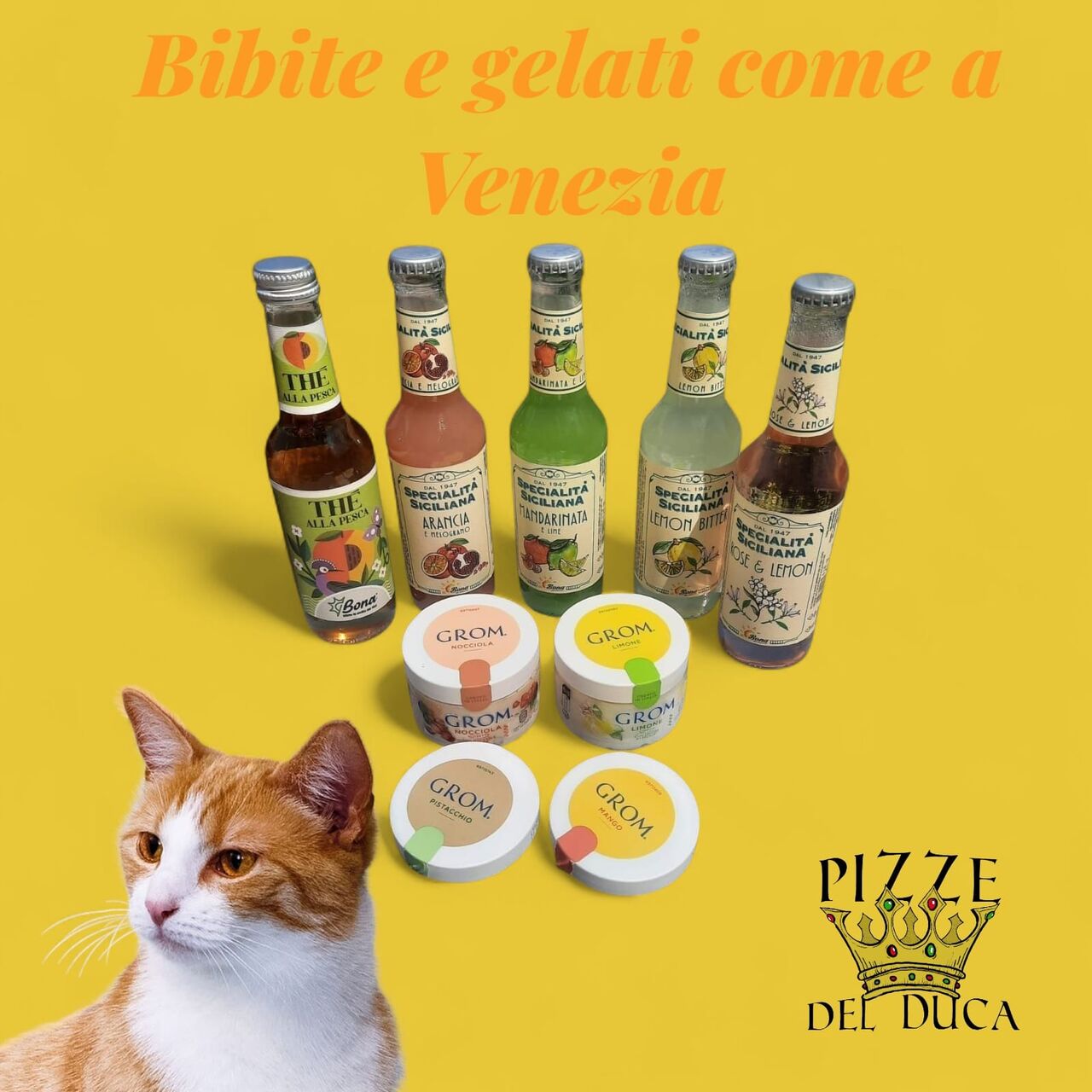 Glaces et sodas siciliens