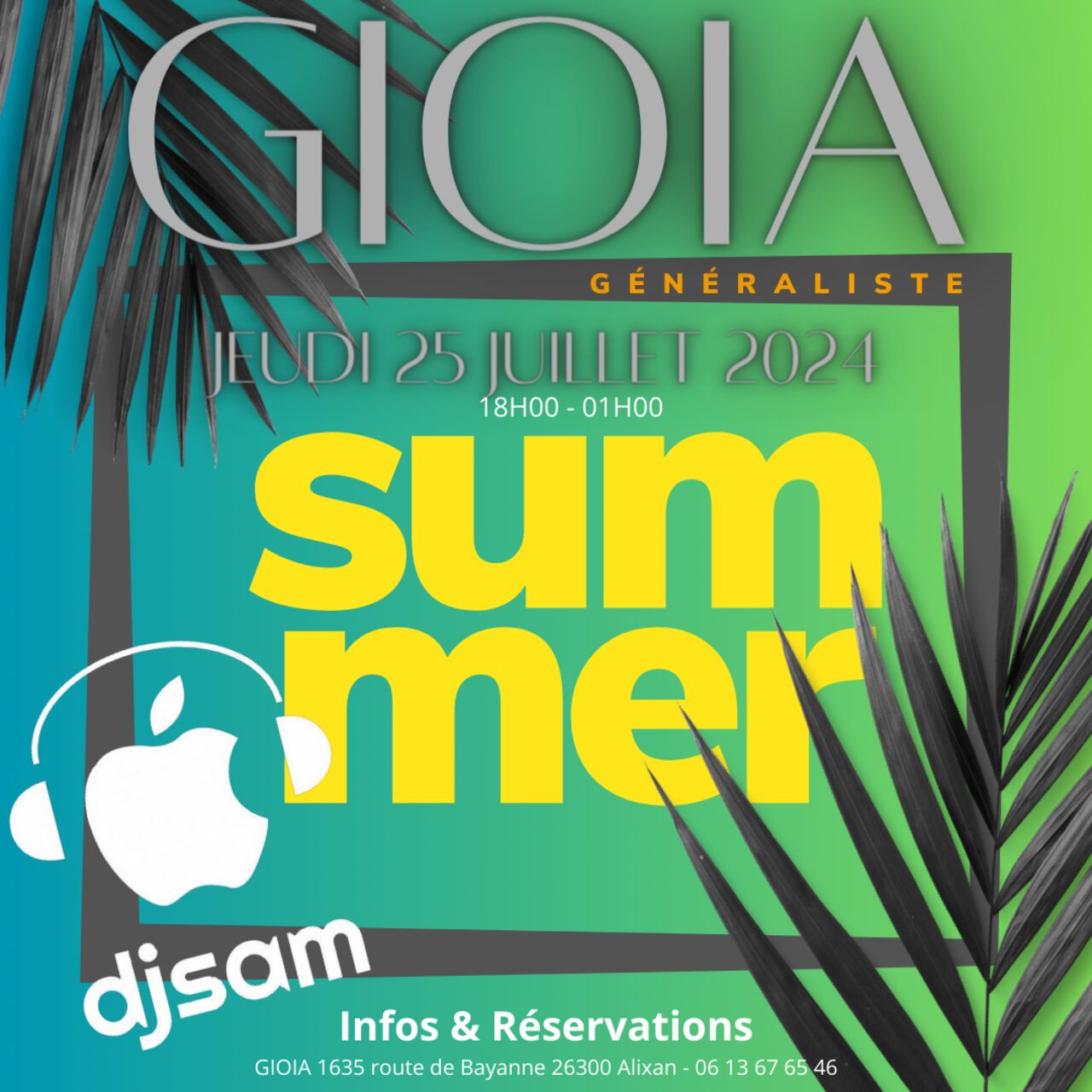 La soirée Closing de Juillet by Dj sam