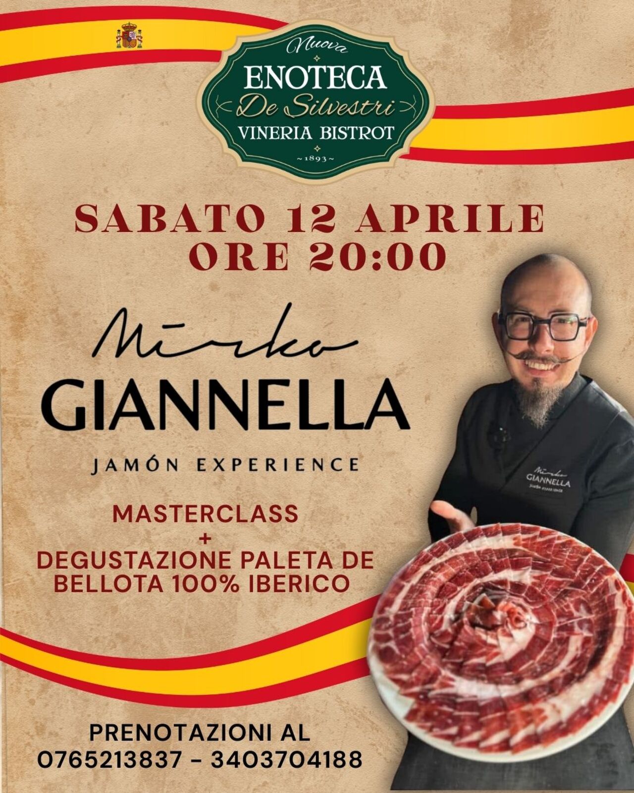 Jamon Experience con Mirko Giannella!