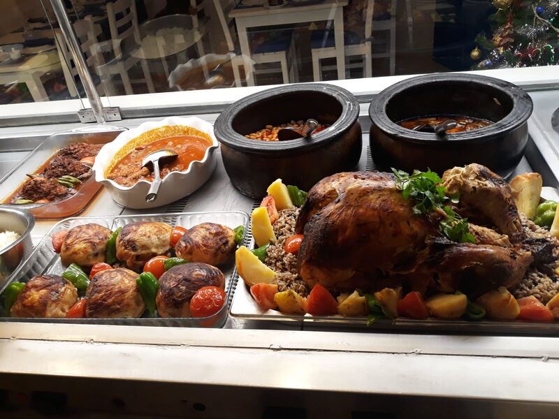 Zengin büfemiz ile hizmetinizdeyiz.