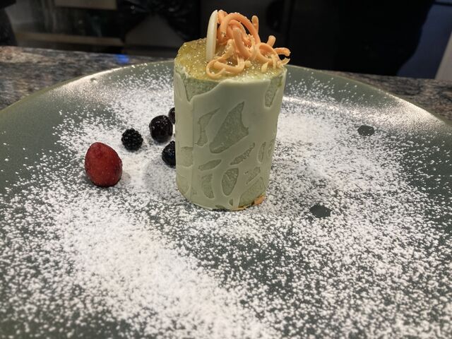 Helado de pistacho artesano
