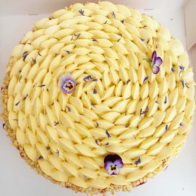 Entremet trio d'abricots 