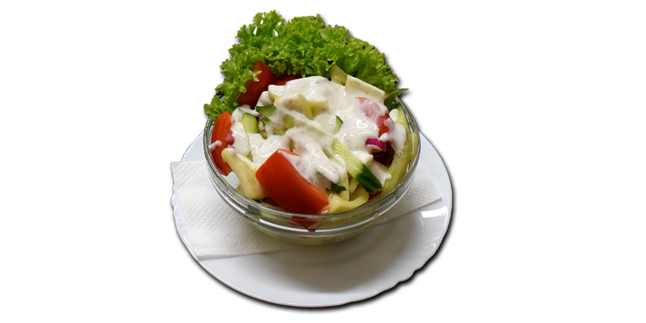 Kapros-tejfölös vegyes saláta