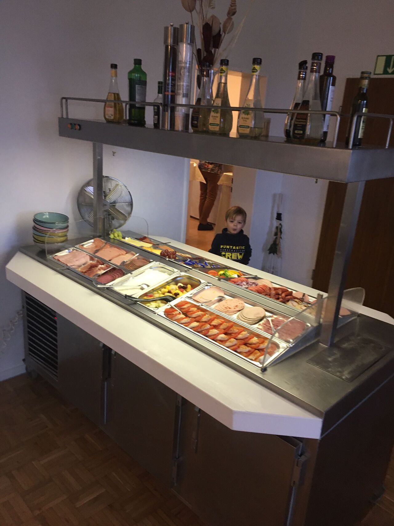 Sonntags Frühstückes Buffet