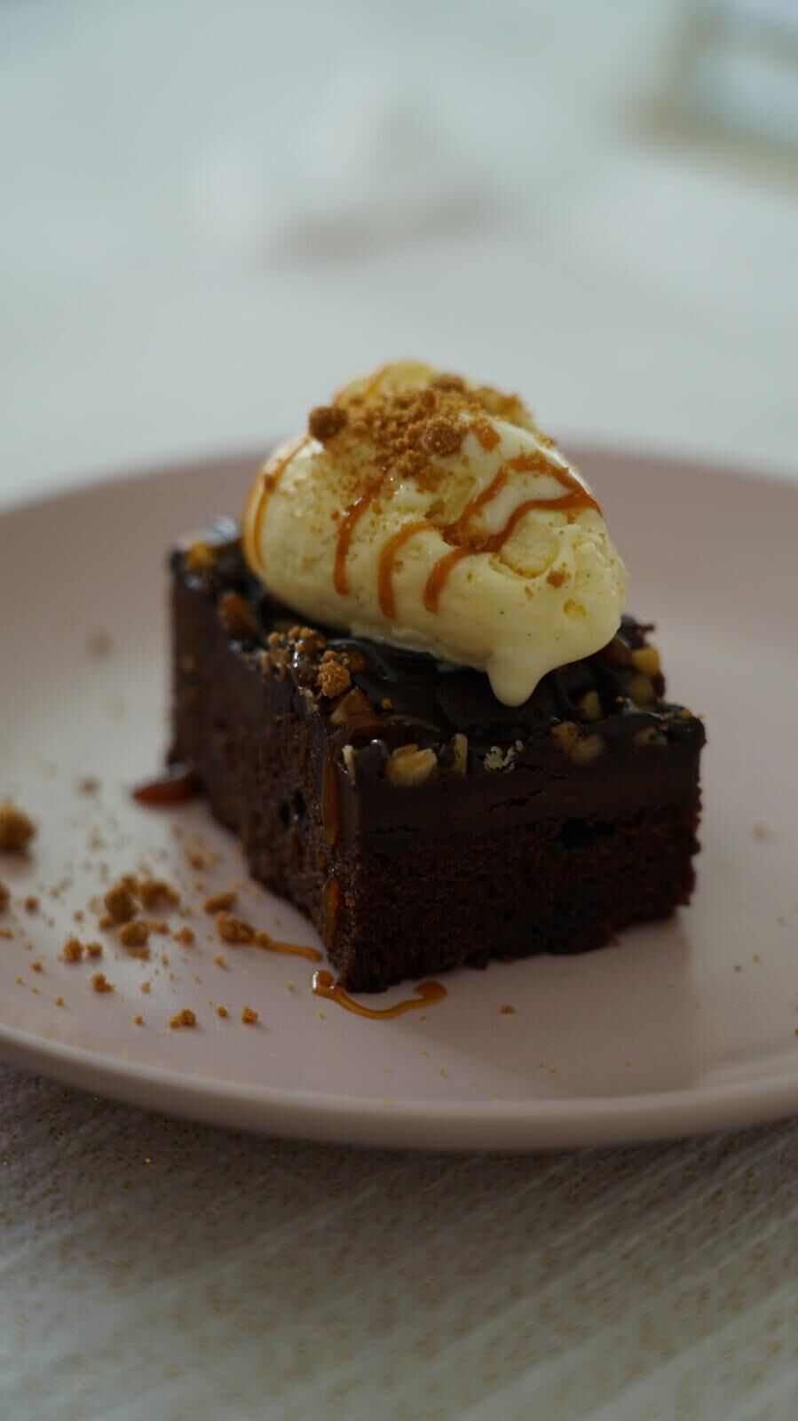 Brownie de Chocolate c/ Caramelo Salgado