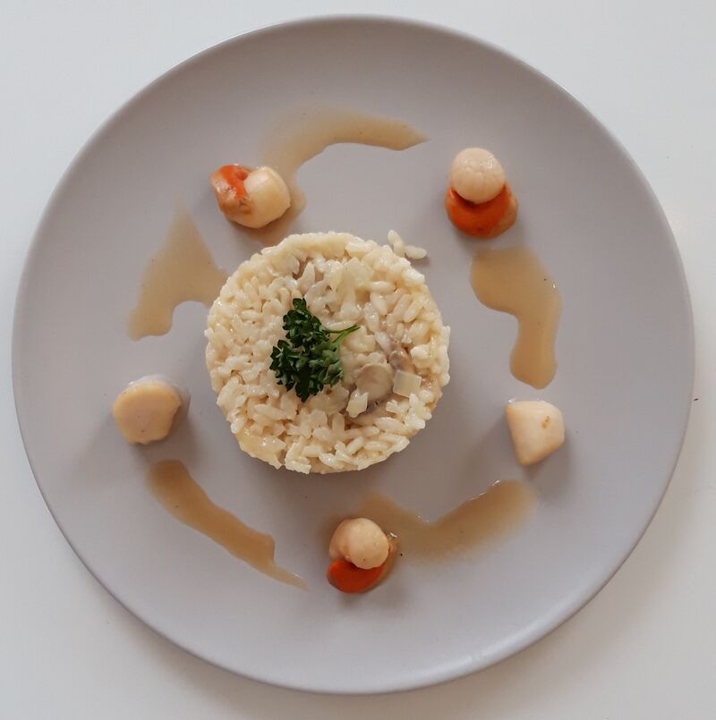 Le Risotto de St Jacques 🤩