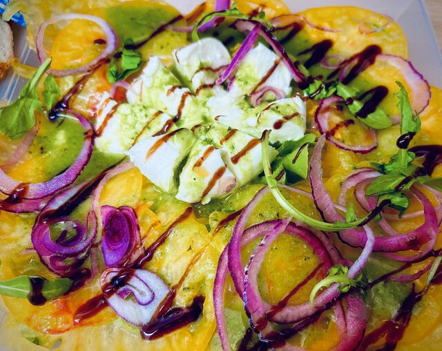 Salade du moment « cœur de soleil »