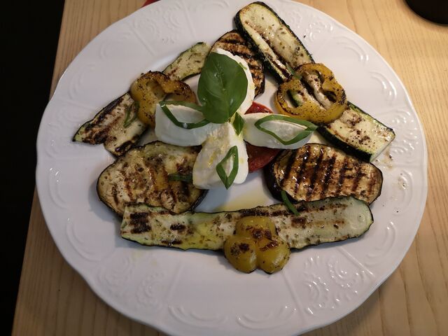 Mozzarella di Bufala e verdure alla griglia.. Most favorite 