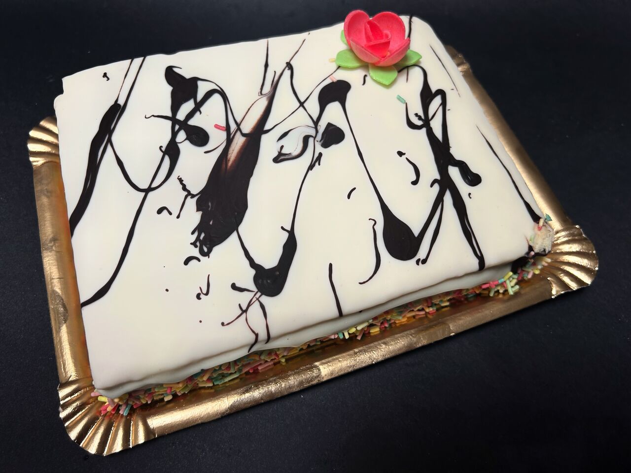 Tarta choco blanco