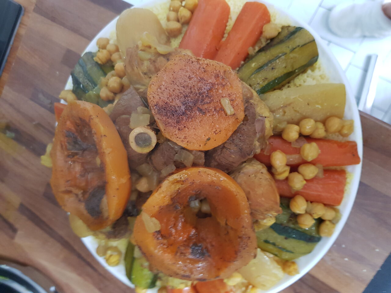 Couscous au légume sur commande 