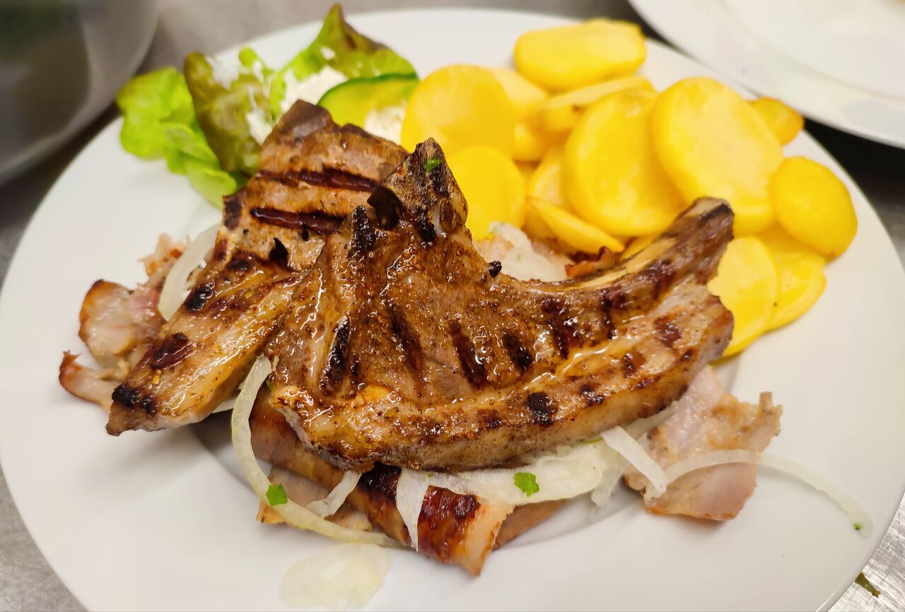 Gyros & Lammkoteletts