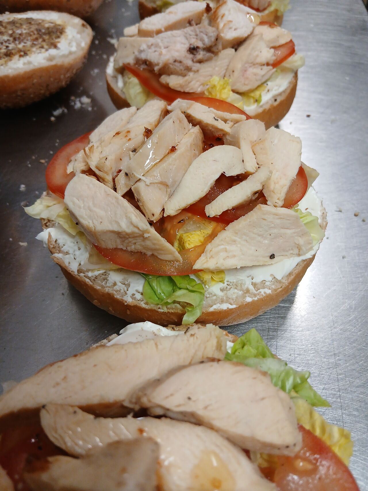 Club poulet en cours de montage 😋