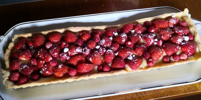 Tarte aux fraises de Nadine 