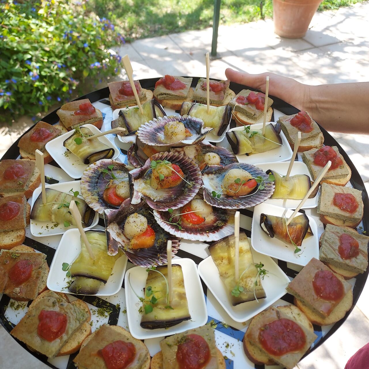 plateau de mises en bouches