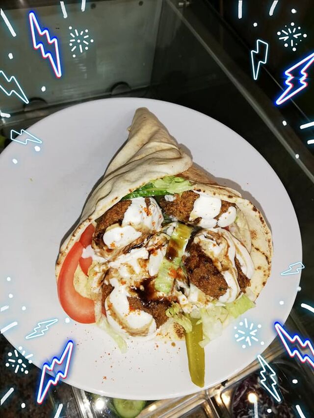 corne de falafel 