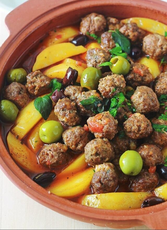 Tajine Boulette legumes