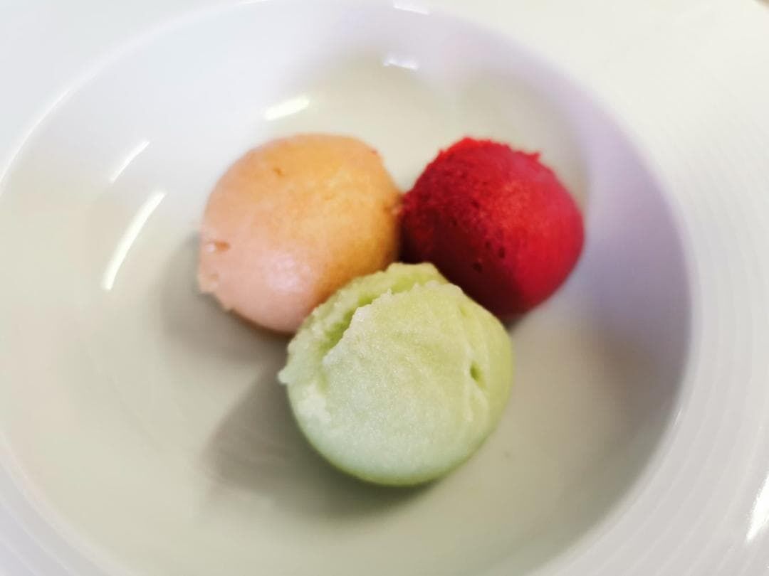 Assortiment sorbets alcoolisés