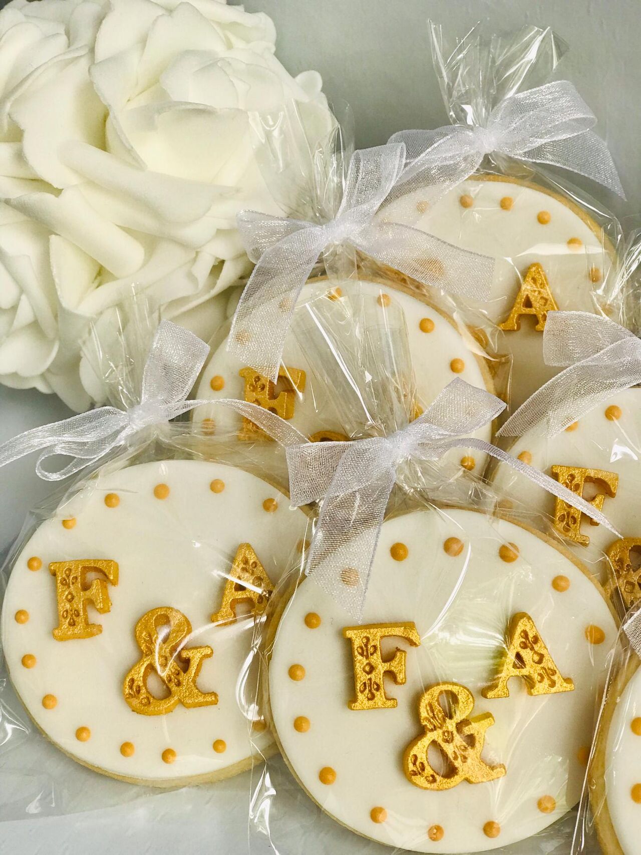 Biscoitos para comemoração de Bodas!