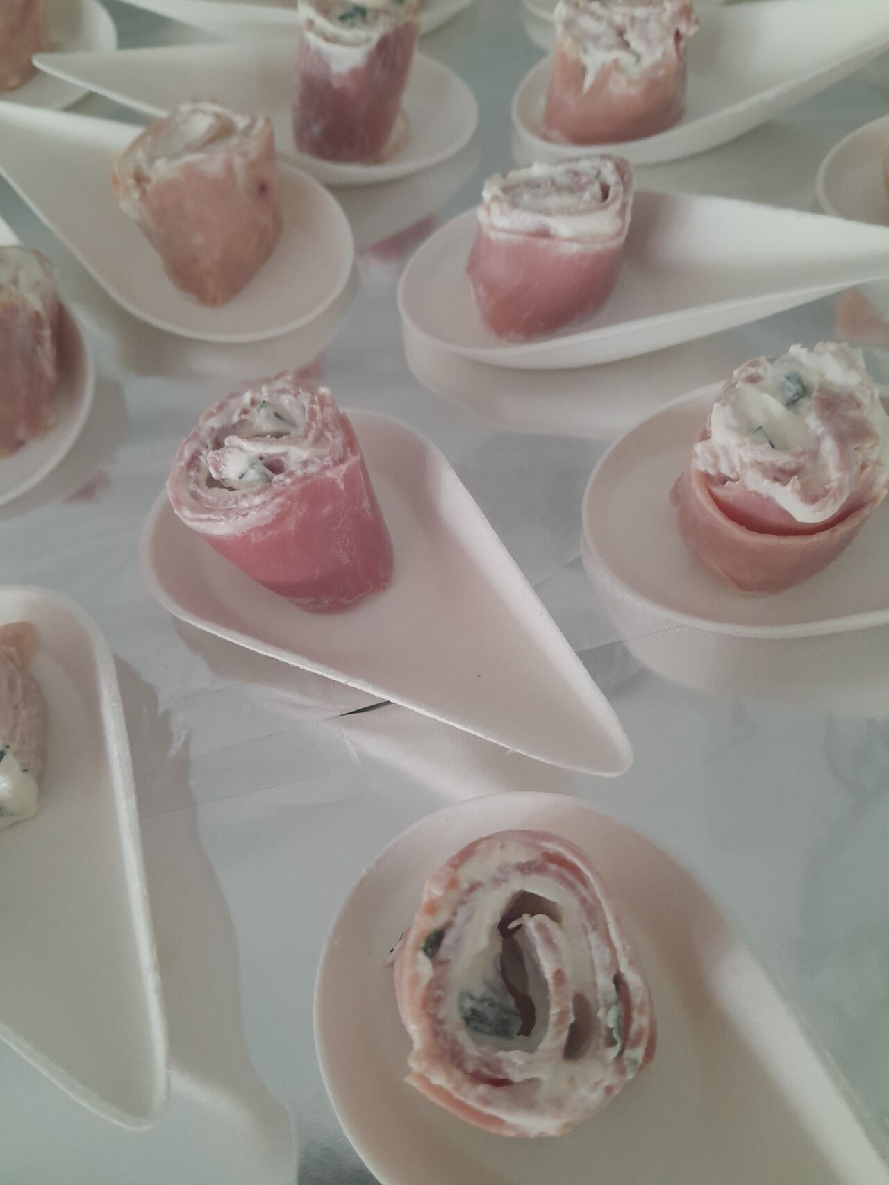 Roulés jambon fromage