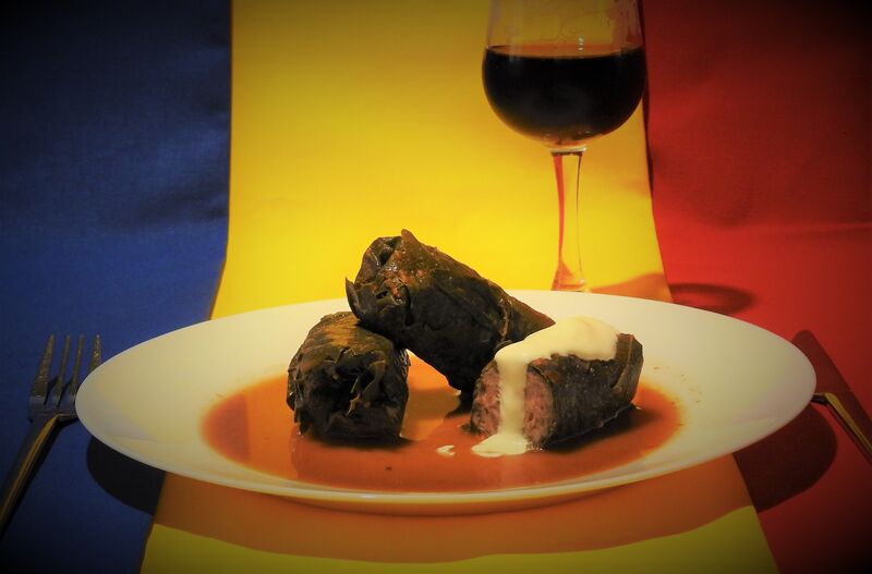 Sarmale foi de vita 2,50 € pièceSarmale feuilles de vigne