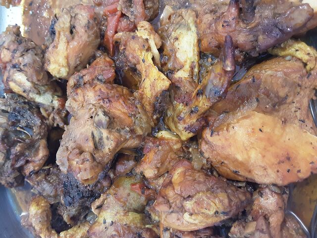 Carry de poulet