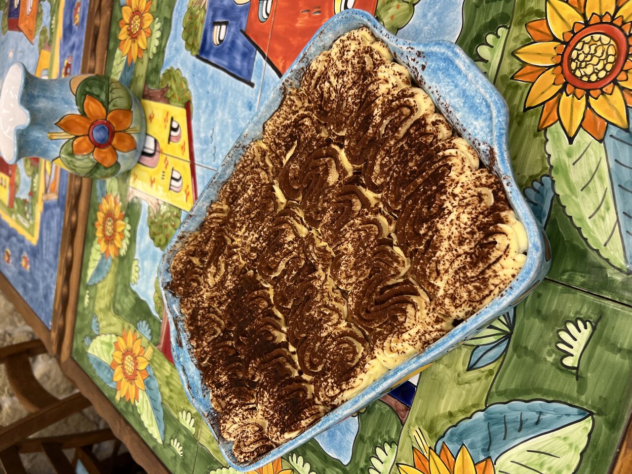 Notre tiramisu maison (comme tous nos plats et desserts)