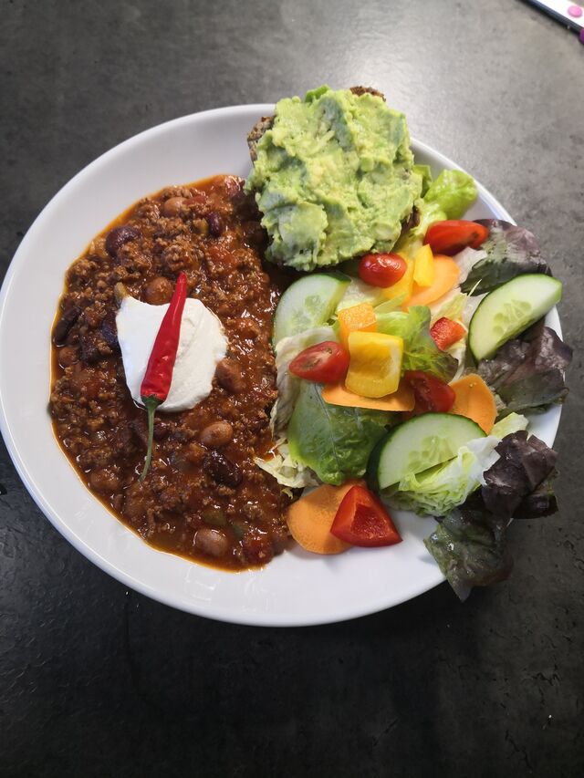 CHILI CON oder SIN CARNE