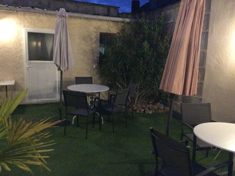 la terrasse avant