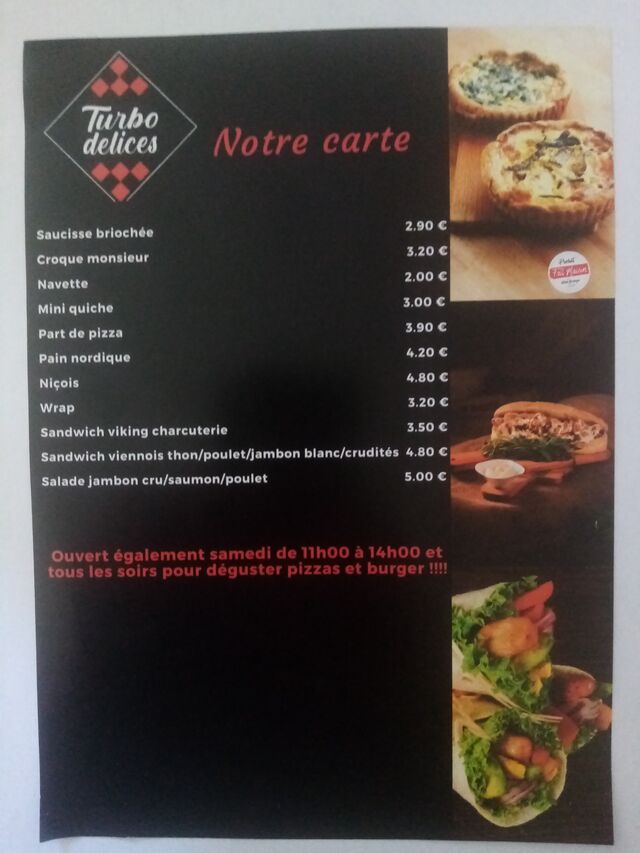 Snacking du lundi au vendredi de 5h00 à 14h00 