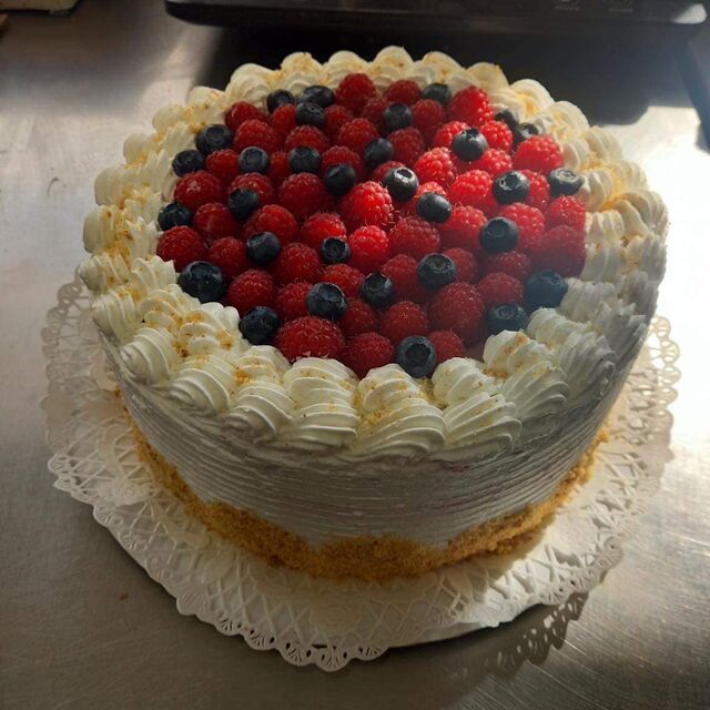 Gyümölcs torta, Glutén-, Tejmentesen