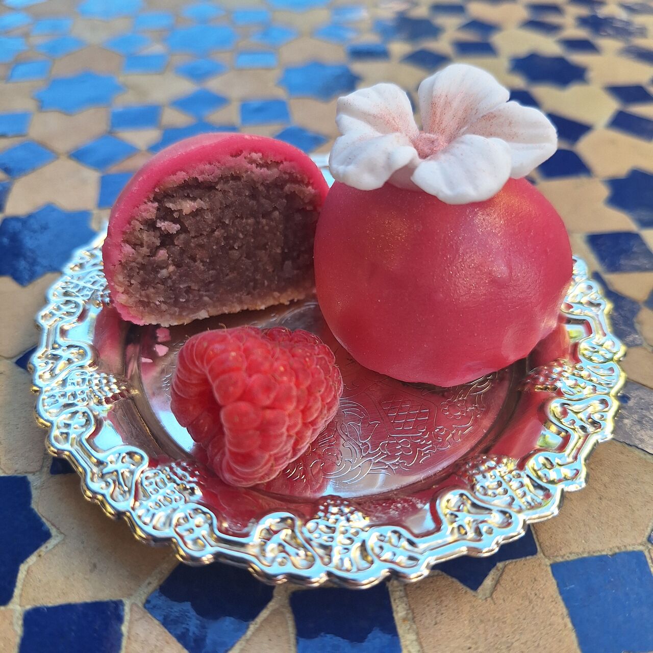 Palais glacé framboise