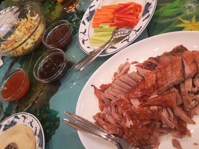 Pekingente: Hauptgang.