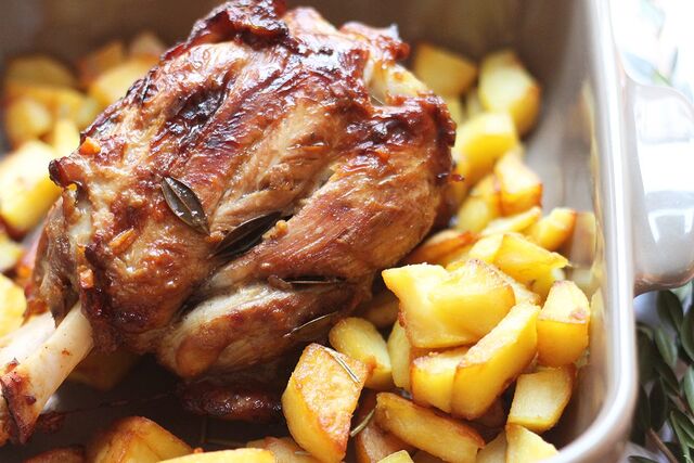 Piatto unico: Stinco & patate