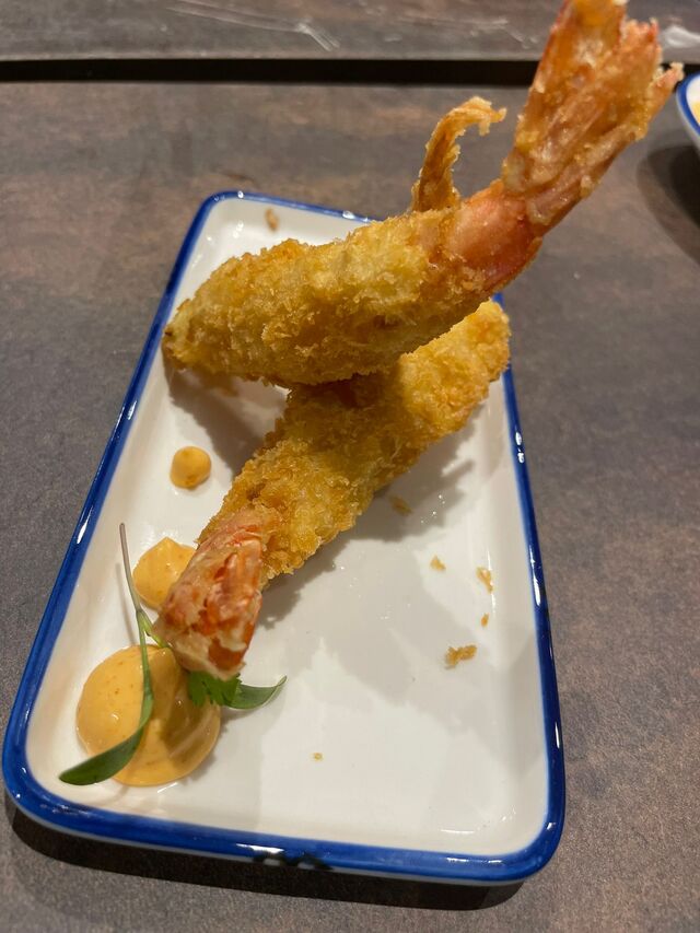 Frito de langostino 