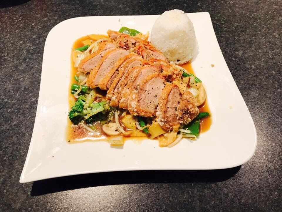 Nr.52: Ente knusprig nach Szechuan Art