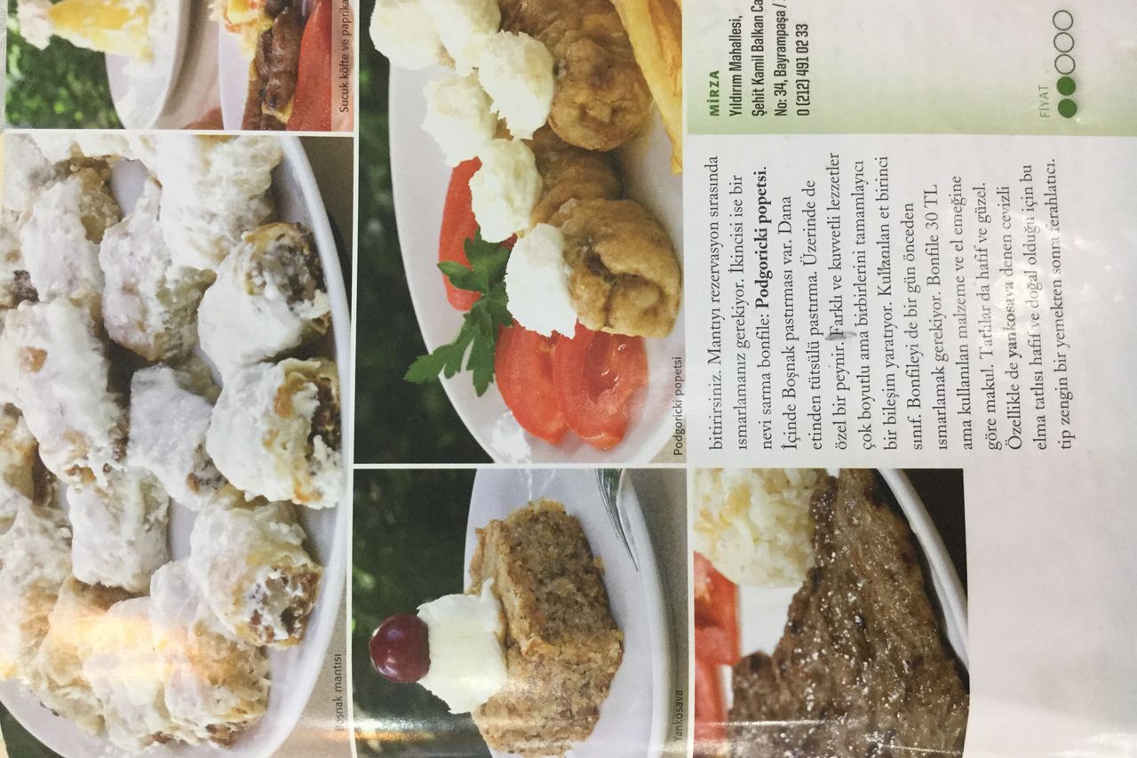 En Sevilen Ünlü Yemeklerimiz