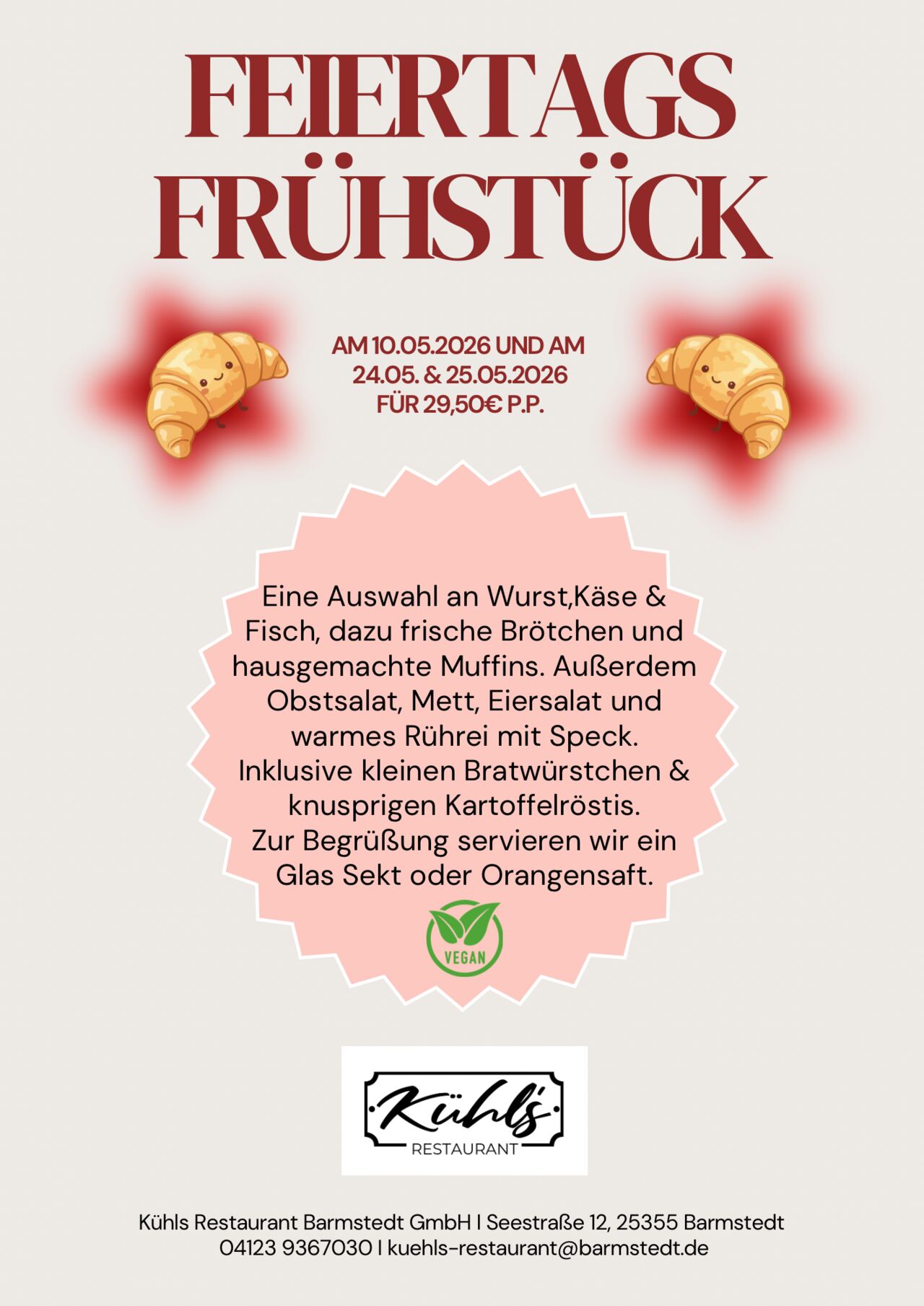 Feiertagsfrühstück