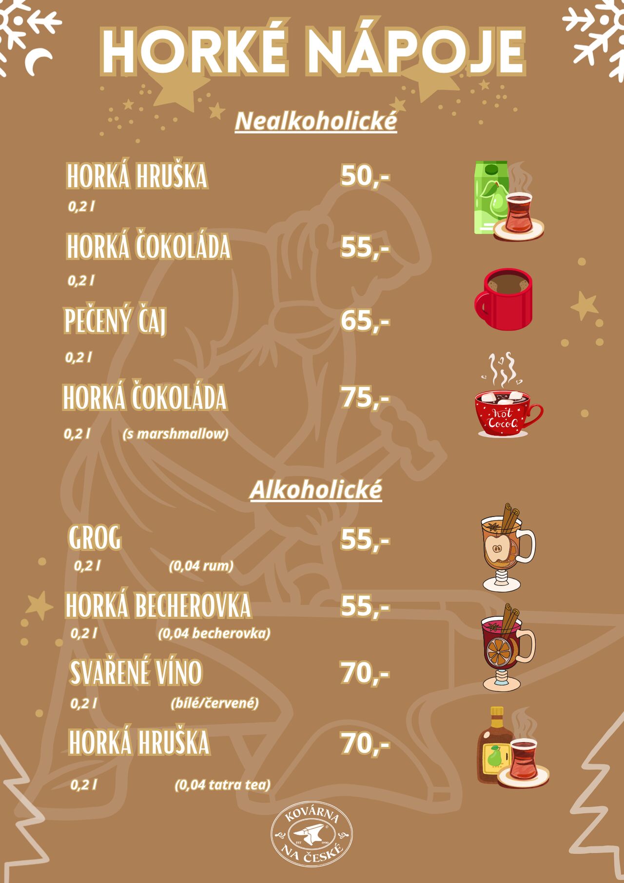 Kovářovy horké nápoje 🔨