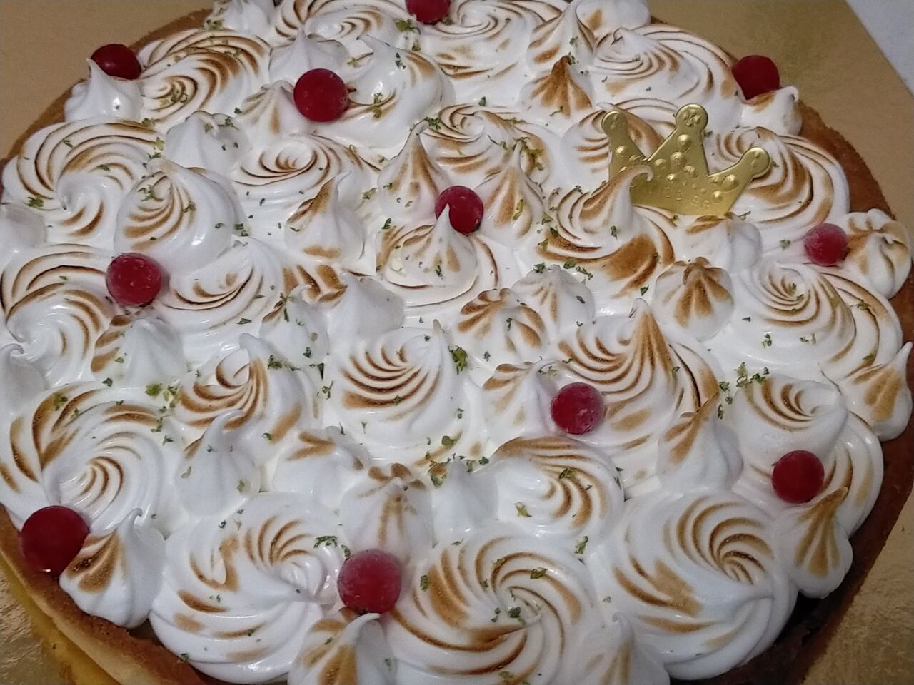 Tarte citron meringuée