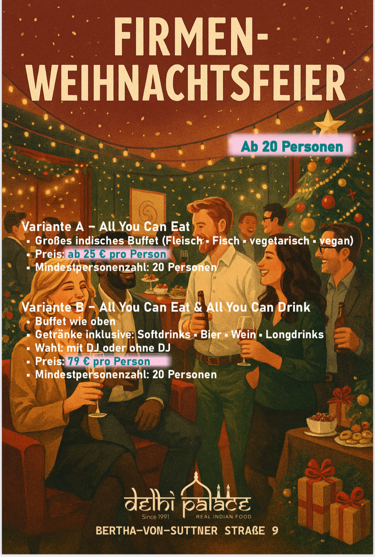 Firmen - Weihnachtsfeier